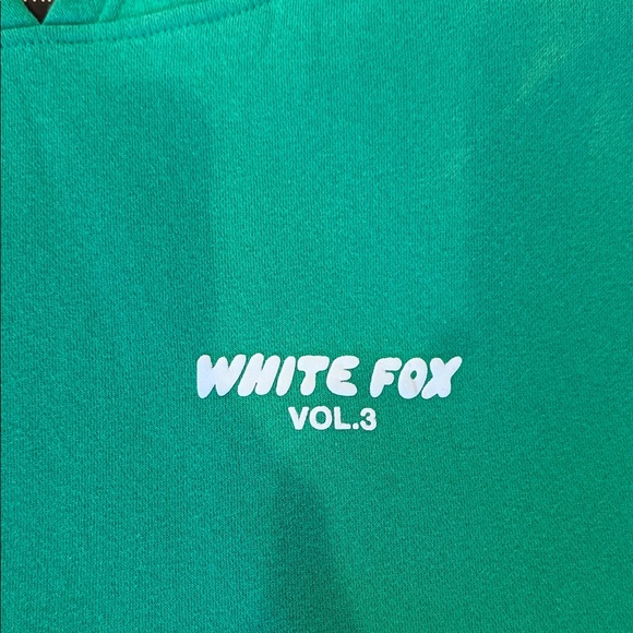 White Fox Boutique Green Hoodie - Picture 2 of 12